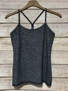 Lululemon Heather Gray Strappy Racerback
Tank Top Women's 12